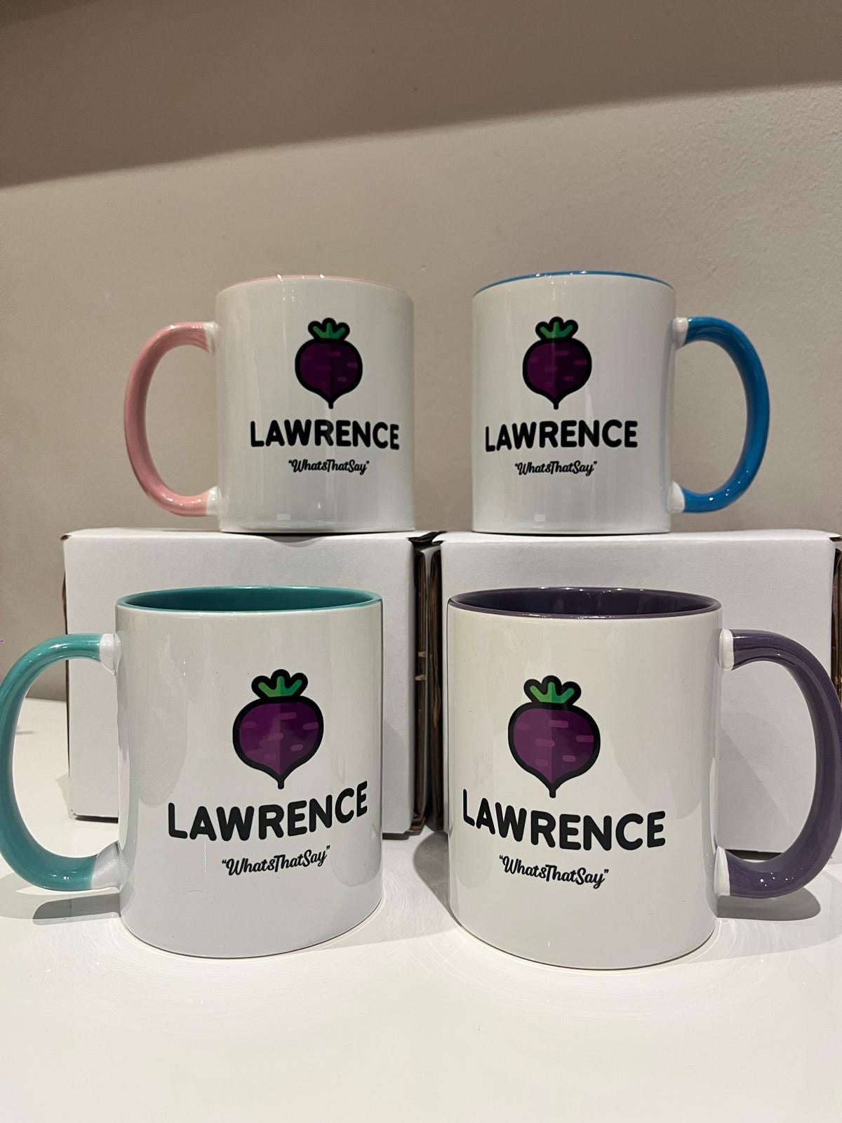 Purple Lawrence Mug