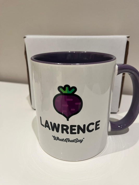 Purple Lawrence Mug