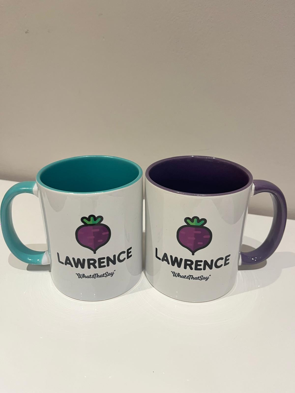 Purple Lawrence Mug